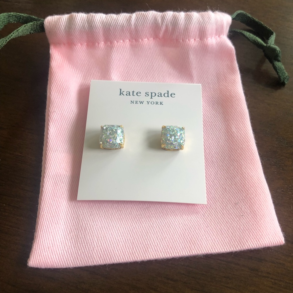 Sparkly stud earrings